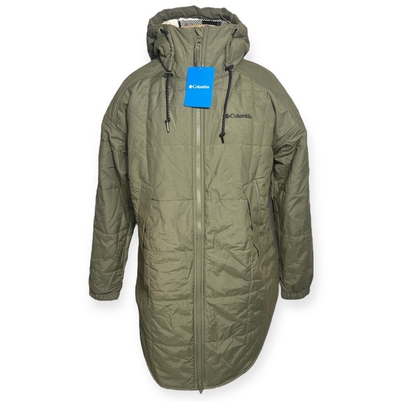 COLUMBIA CHATFIELD HILL NOVELTY JACKET - WOMEN'S size M Stone green - Picture 7 of 12